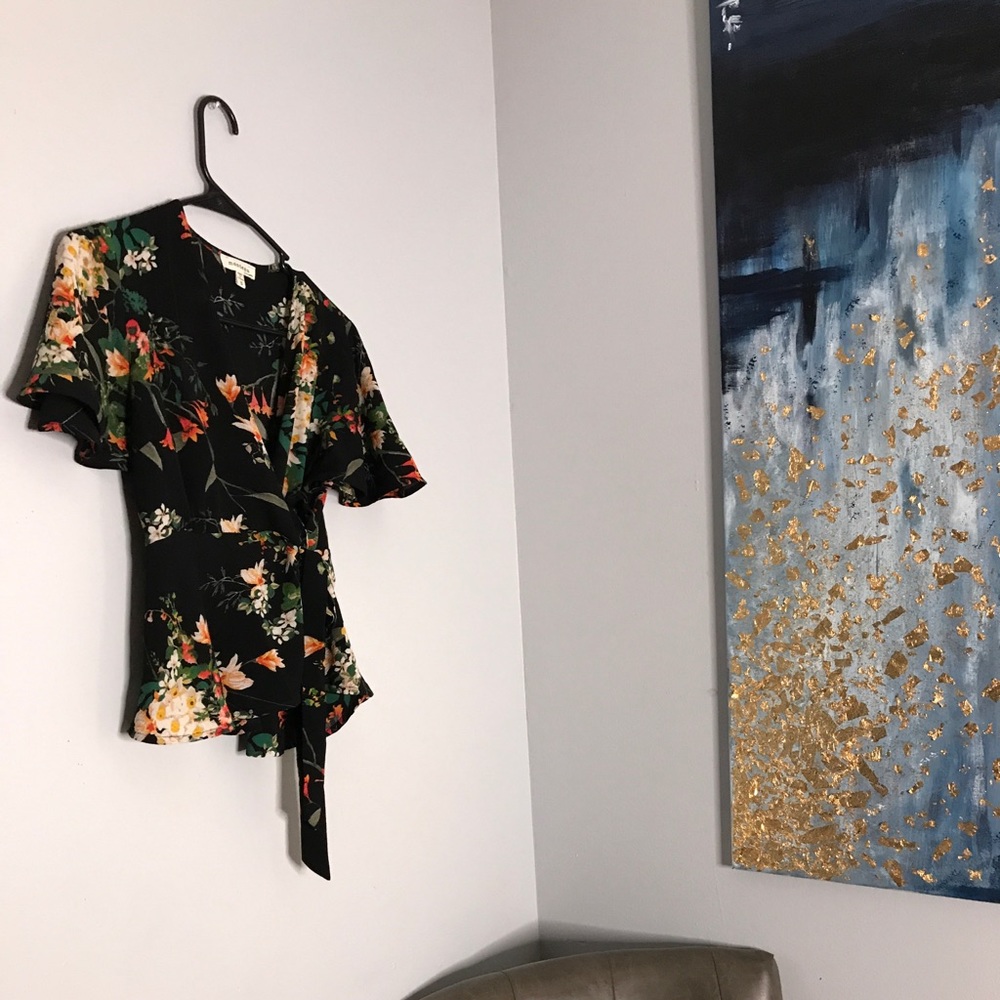 Monteau Boutique Wrap Shirt